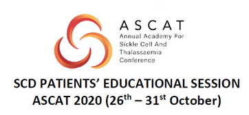 Sickle Cell Disease patients and parents’ patients Educational Session at ASCAT 2020, a joint project of ERN-EuroBloodNet, ASCAT and BSH