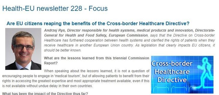 Cross-border healthcare: are EU citizens aware?